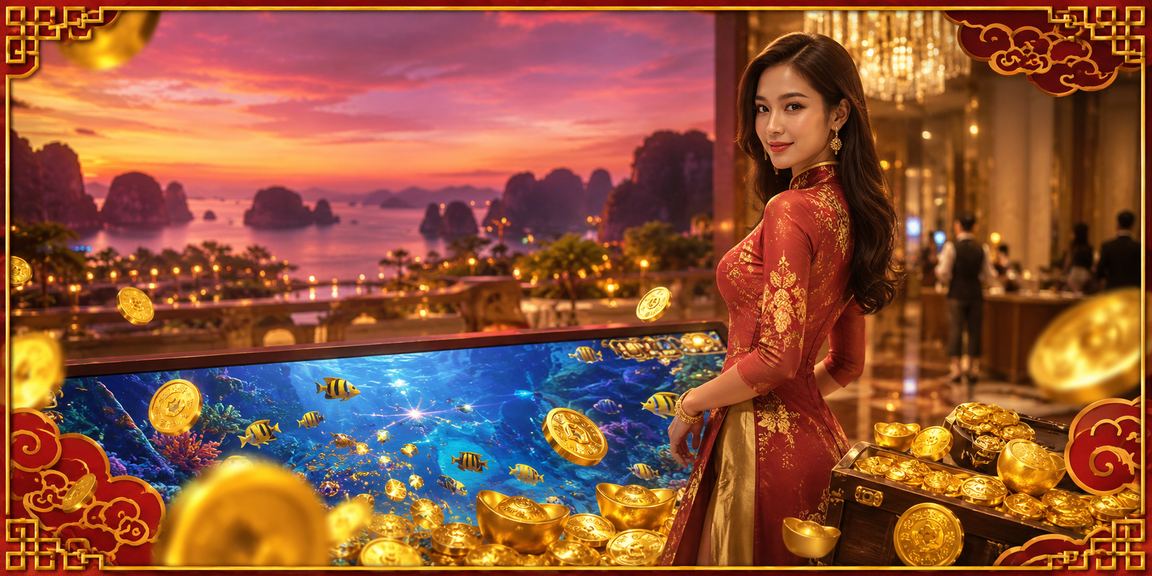 Người chơi trải nghiệm cá cược trên di động tại Hạ Long Bay