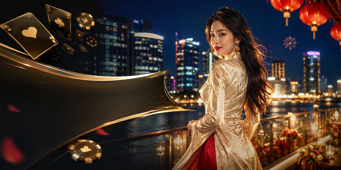 Người chơi tại Hà Nội thưởng thức game bài trực tuyến với trang phục áo dài truyền thống
